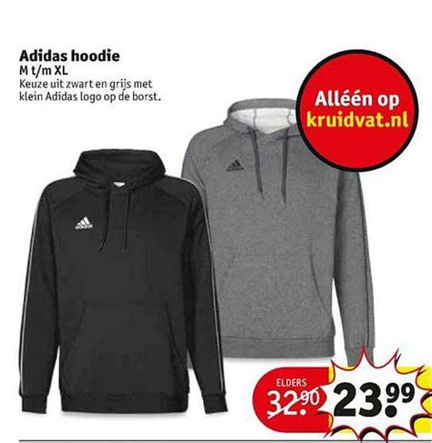 adidas hoodie aanbieding maat l|Adidas nl hoodie.